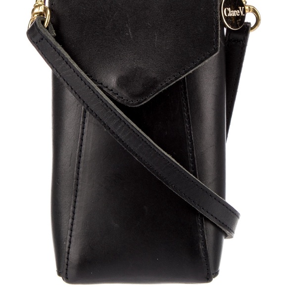 Clare V Camille Phone Bag black - Picture 4 of 5